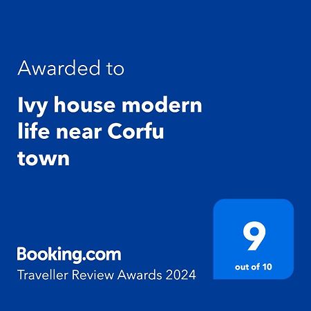 Ivy House Modern Life Near Corfu Town Kontokali Exterior foto