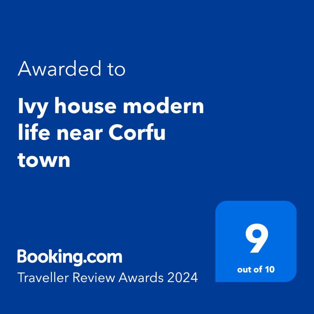 Ivy House Modern Life Near Corfu Town Kontokali Exterior foto